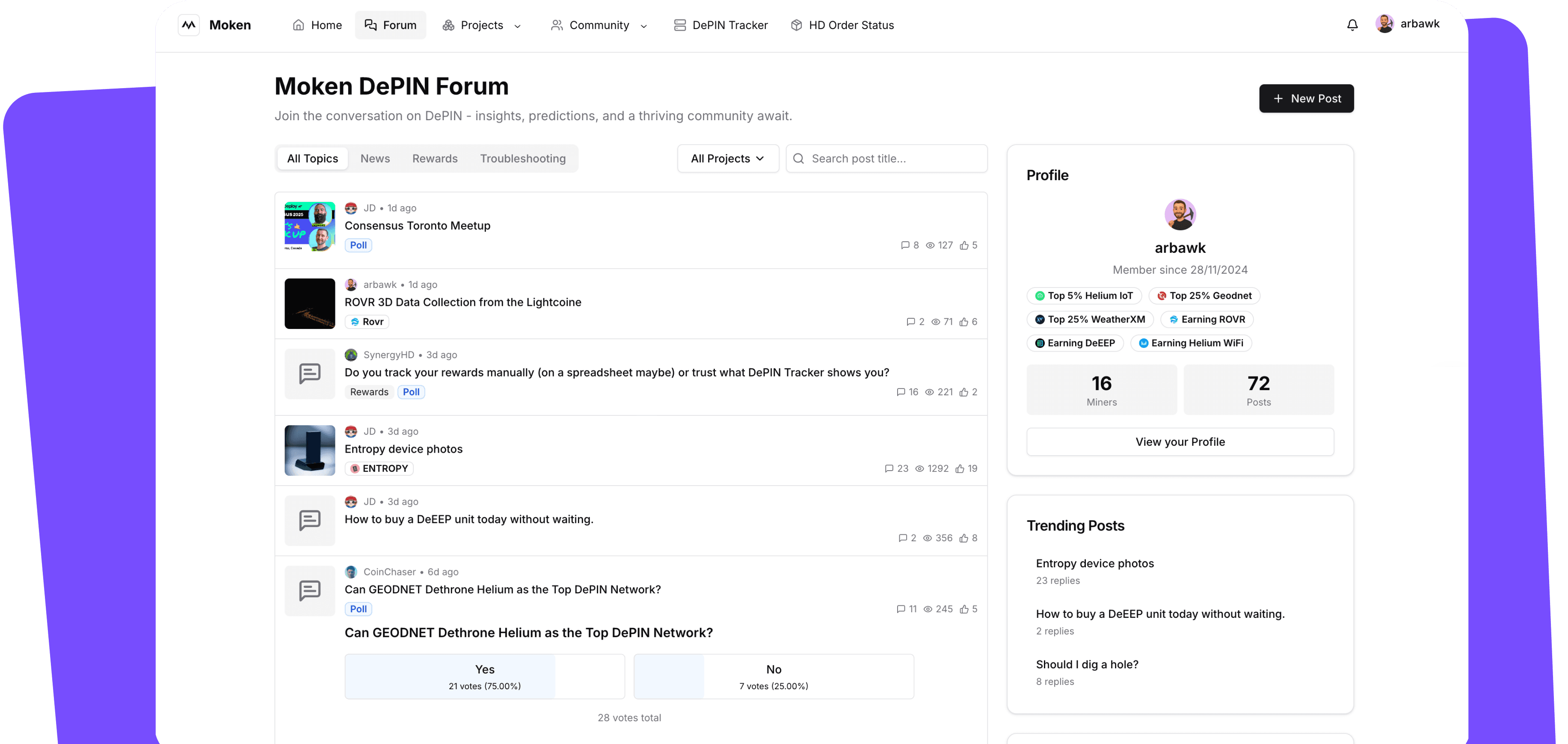 Forum Preview